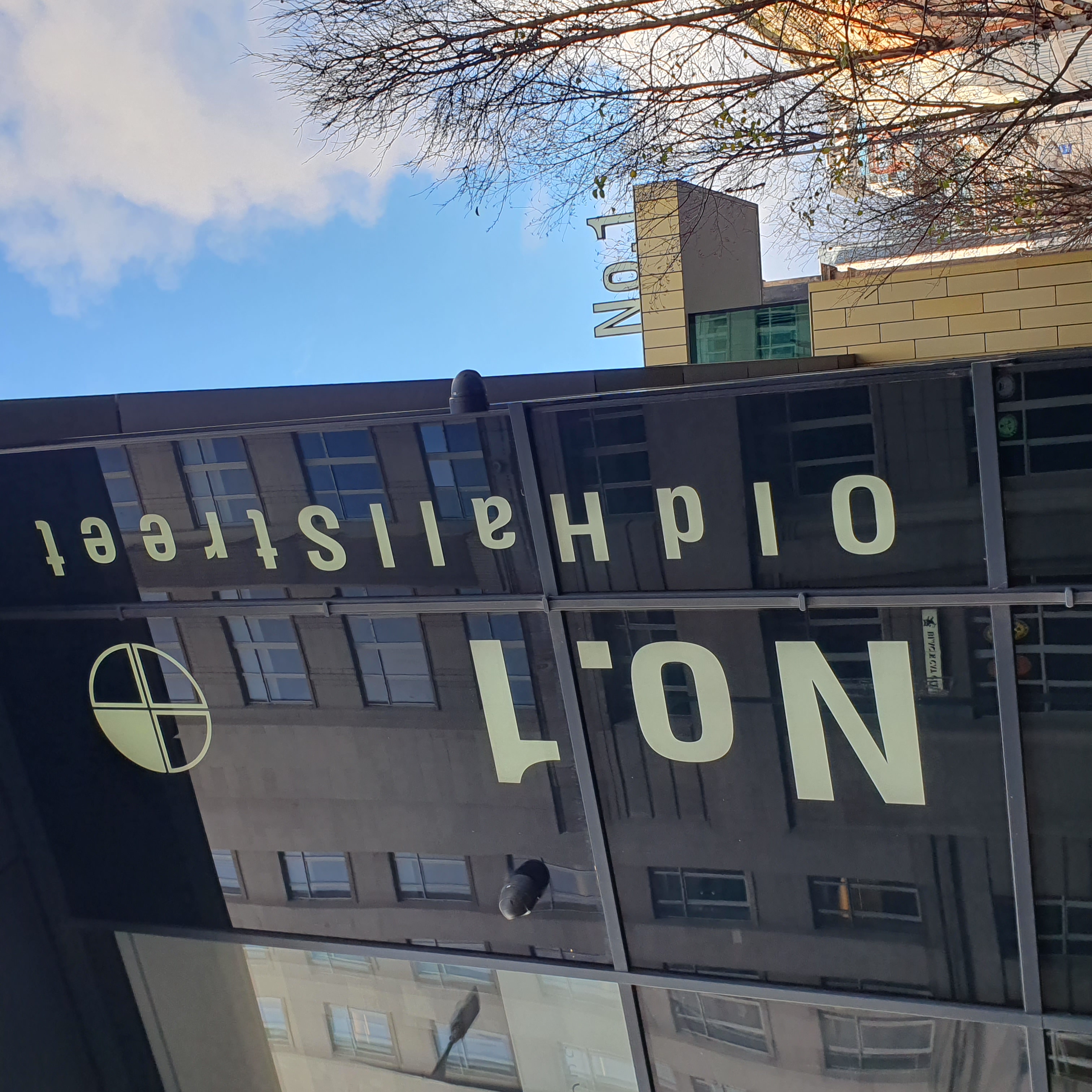 Image of the outside of No. 1 Old Hall Street.